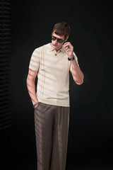 LuxeKnit Polo IVORY