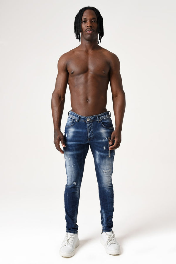 Men\'s Jeans Mario Morato European | Slim Fit | 2697-A - Franky Fashion