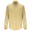 Barocco Luxe Satin Stretch Shirt CHAMPAGNE