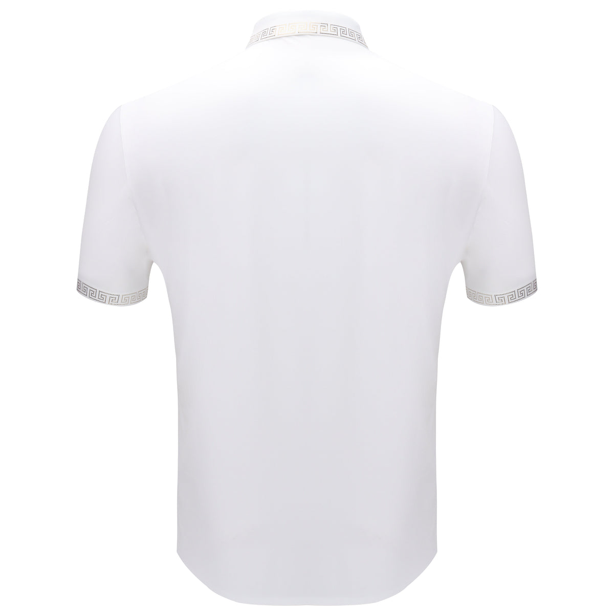 Barocco Risky Business Men's Shirt - White/Gold
