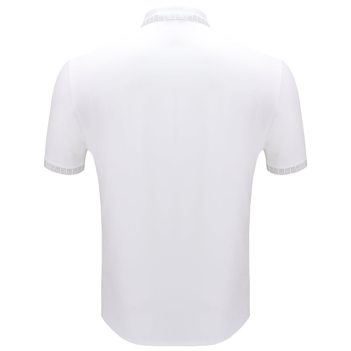 Barocco Risky Business Men's Shirt - White/Silver