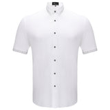 Barocco Risky Business Men's Shirt - White/Silver