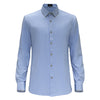 Barocco Imperial Essence Men's 4-Way Stretch Shirt - Light Blue