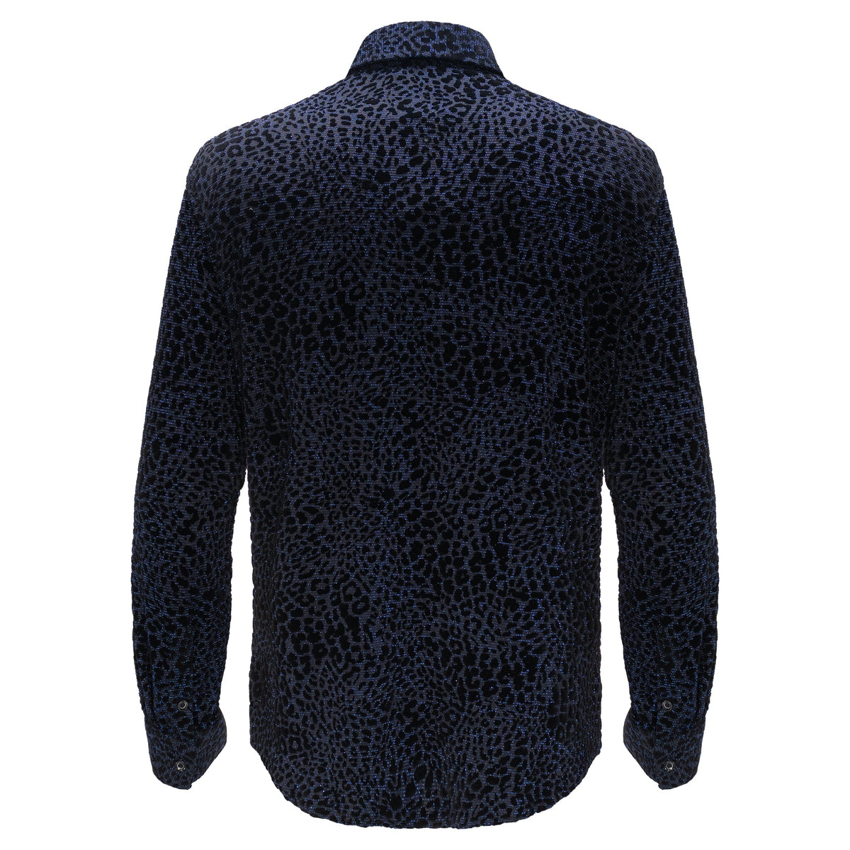 Barocco Dinner and Drinks Men's 4-Way Stretch Shirt - Black/Blue