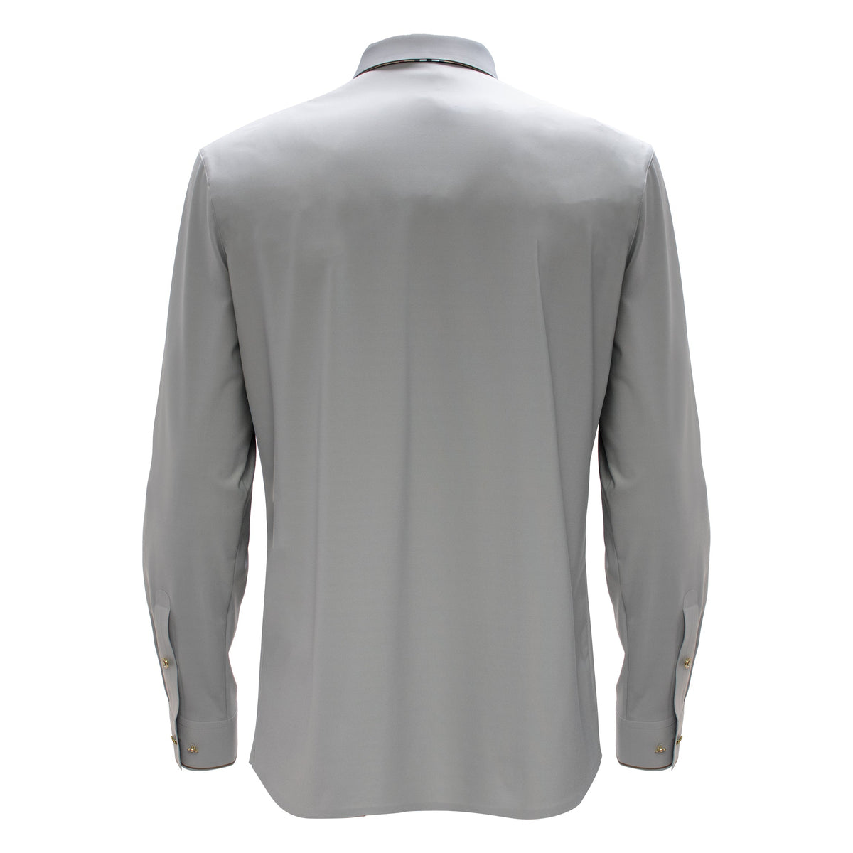 Barocco Regret Free Men's 4-Way Stretch Shirt - Silver