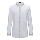 No Limits Button-Up Shirt - WHITE/GUN