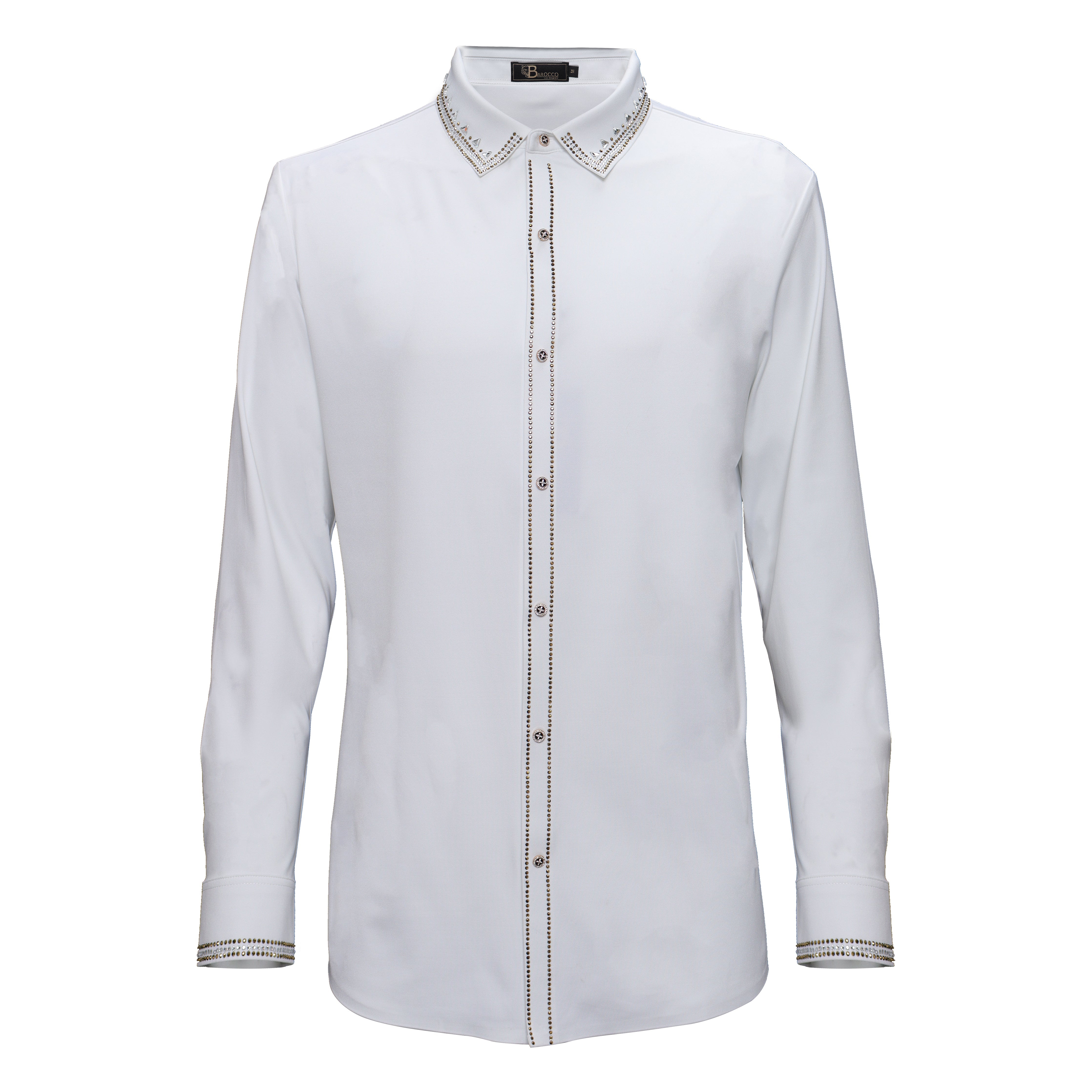 No Limits Button-Up Shirt - WHITE/GUN