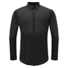 Crystal Classic Button-Up Shirt BLACK/GOLD