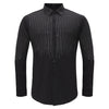 Crystal Classic Button-Up Shirt BLACK/GUN METAL