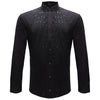 Crystal Flex Button-Up Shirt BLACK/BLACK