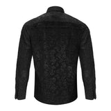 Cool Confidence Button-Up Shirt BLACK
