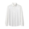 SIGNATURE SATIN STITCHLESS LS Shirt WHITE