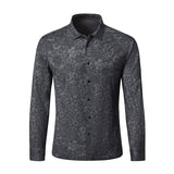 Midnight Medallion Stitchless Shirt BLACK