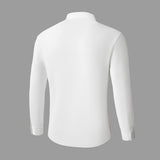 Barocco TechFlex Stitchless Men's Long Sleeve Shirt - White