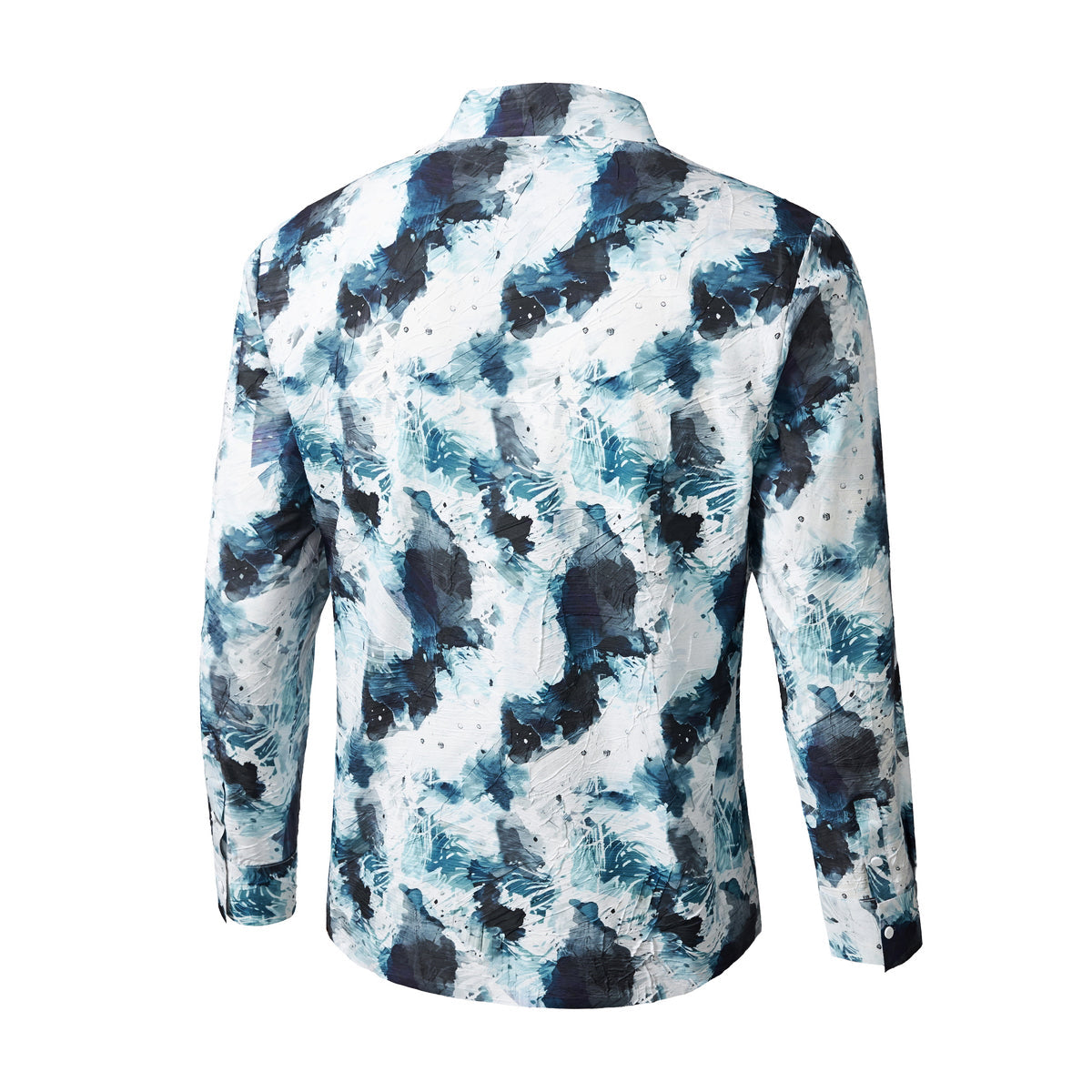 Barocco TempestPrint Performance Men's Long Sleeve Shirt - Multi