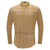 Checkmate Plaid Button-Up Shirt KHAKI