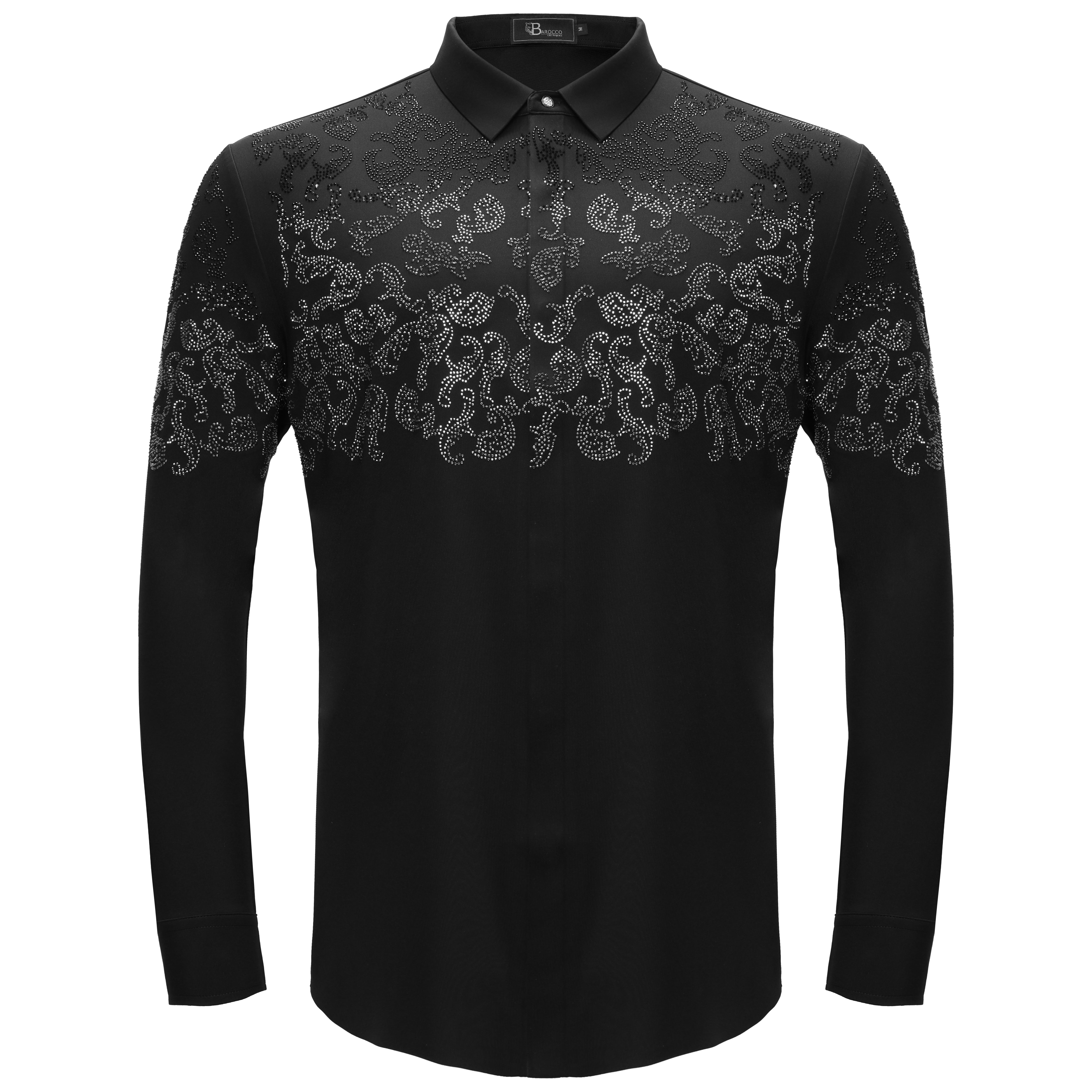 Nightfall Crest Shirt BLACK/GUN SILVER