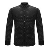 Sharp Armor Button-Up Shirt BLACK/SILVER
