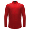 Prime Valor Button-Up Shirt RED/RED