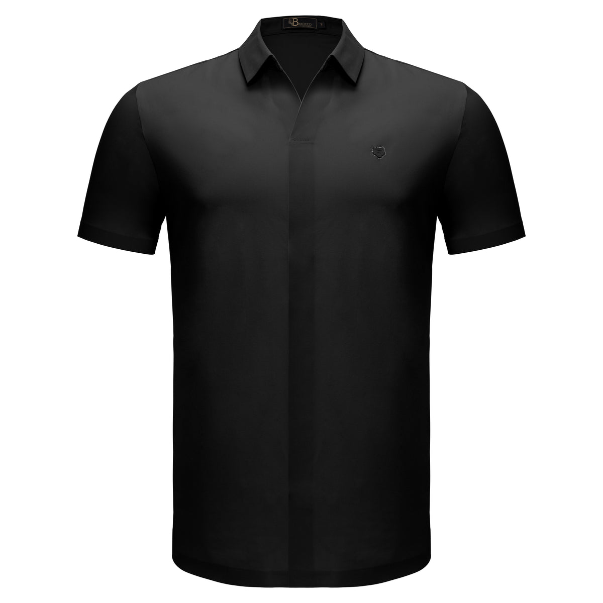The Silhouette SS Polo BLACK