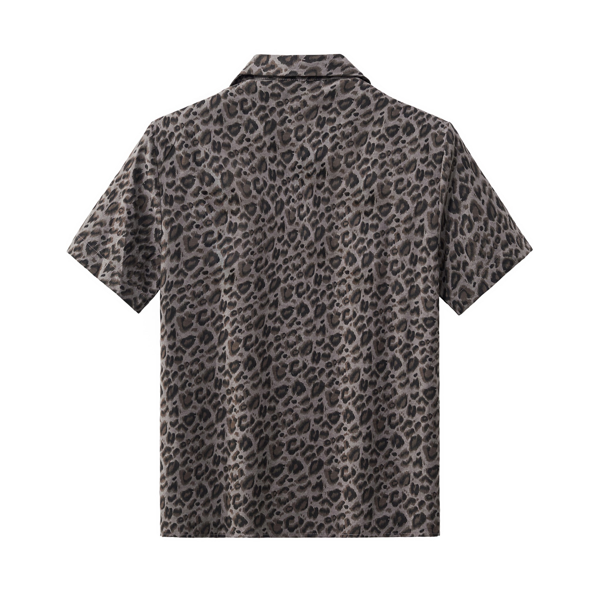 Arden Camp Collar Shirt GREY