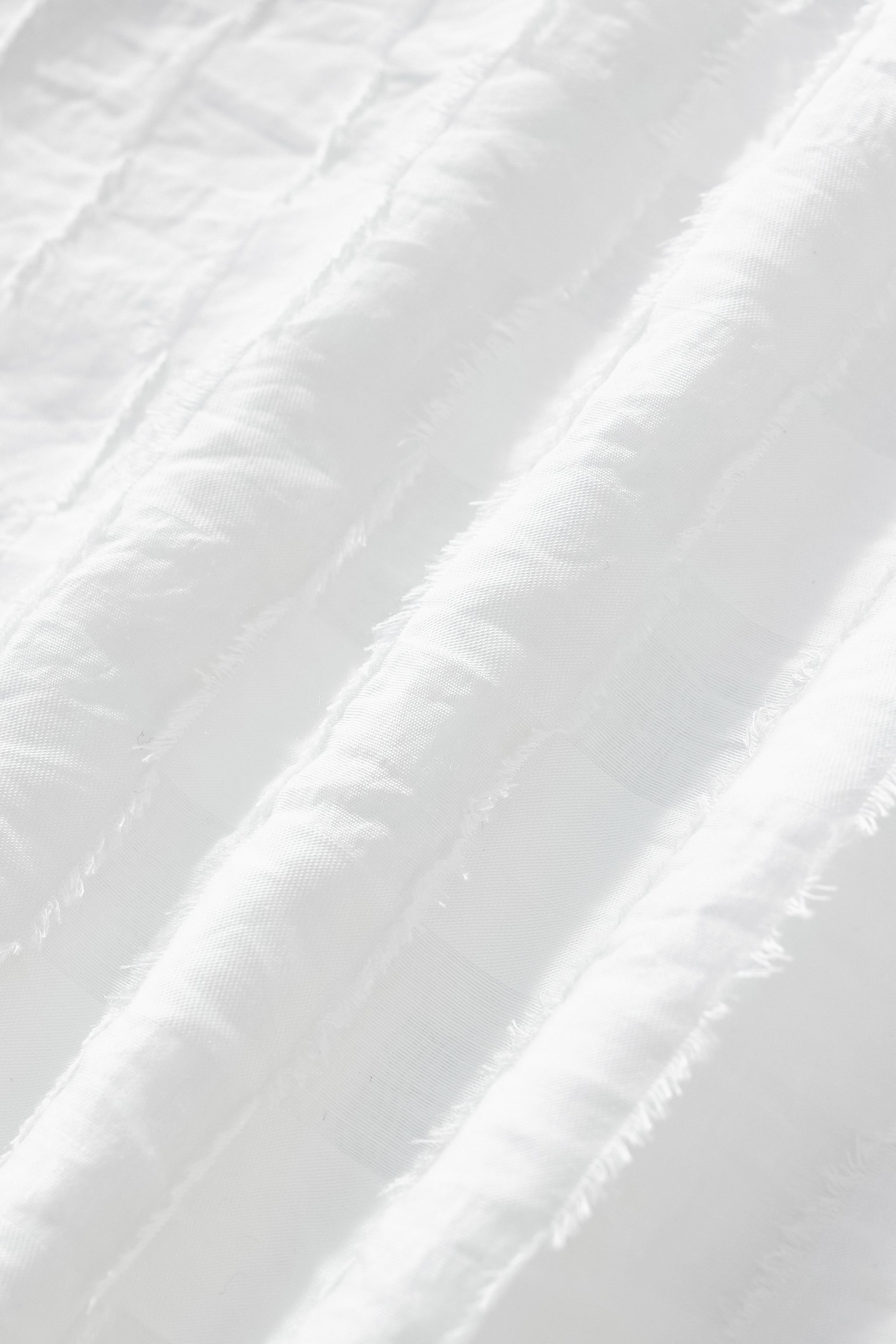 Haven Textured Long Sleeve Shirt WHITE