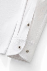 Tonal Leopard Shirt WHITE