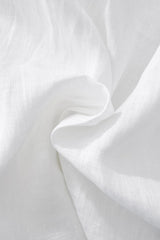 Capri Linen Shirt WHITE