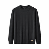 Textura Diamond Knit LS BLACK