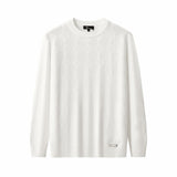 Textura Diamond Knit LS WHITE
