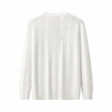 Textura Diamond Knit LS WHITE
