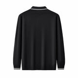 Marquee Cable Knit Cardigan LS BLACK