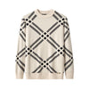 Paramount Lattice Knit LS IVORY