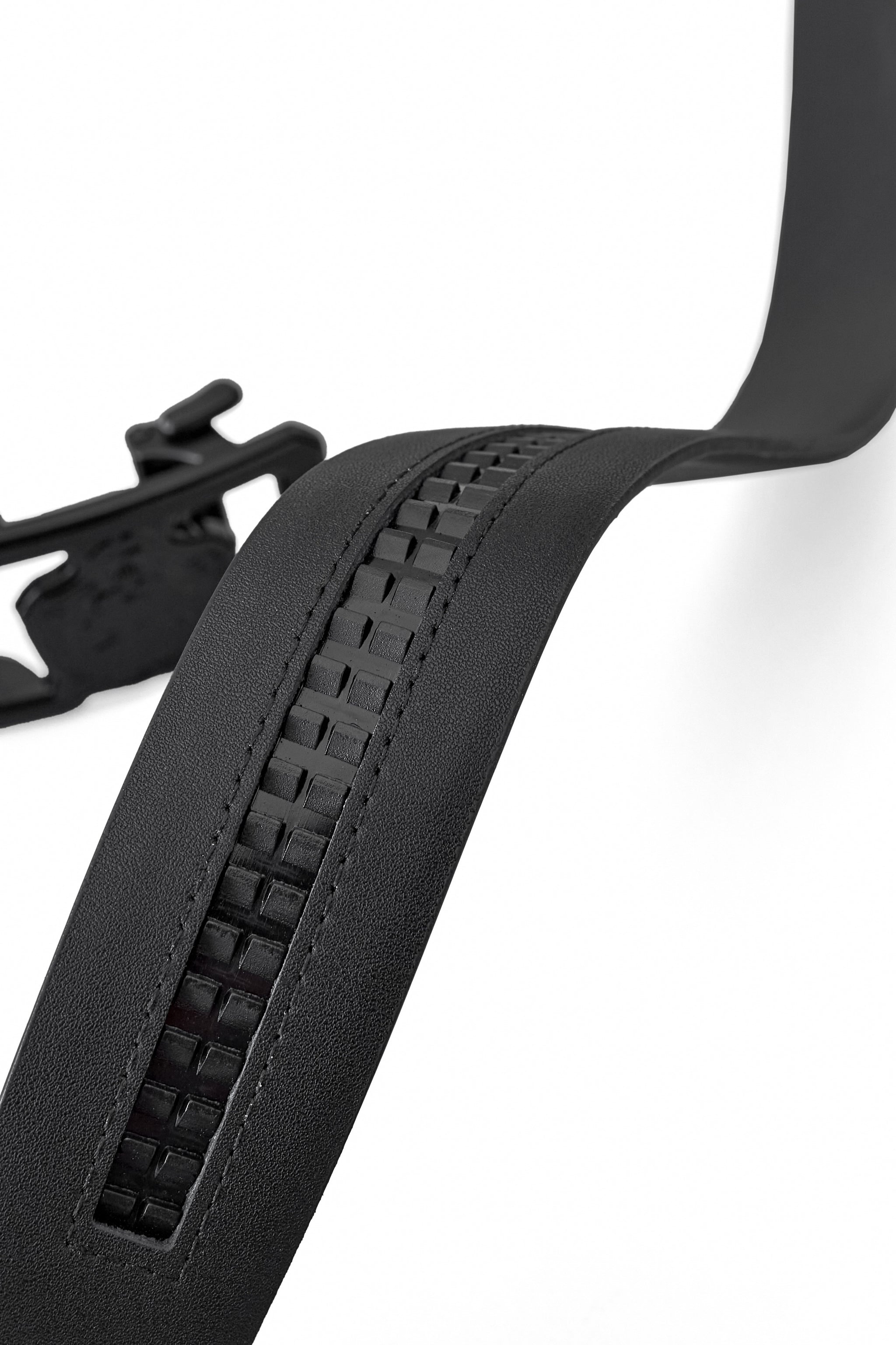 Lion Emblem Auto BKL Belt – Blackout Ed. BLACK/BLACK