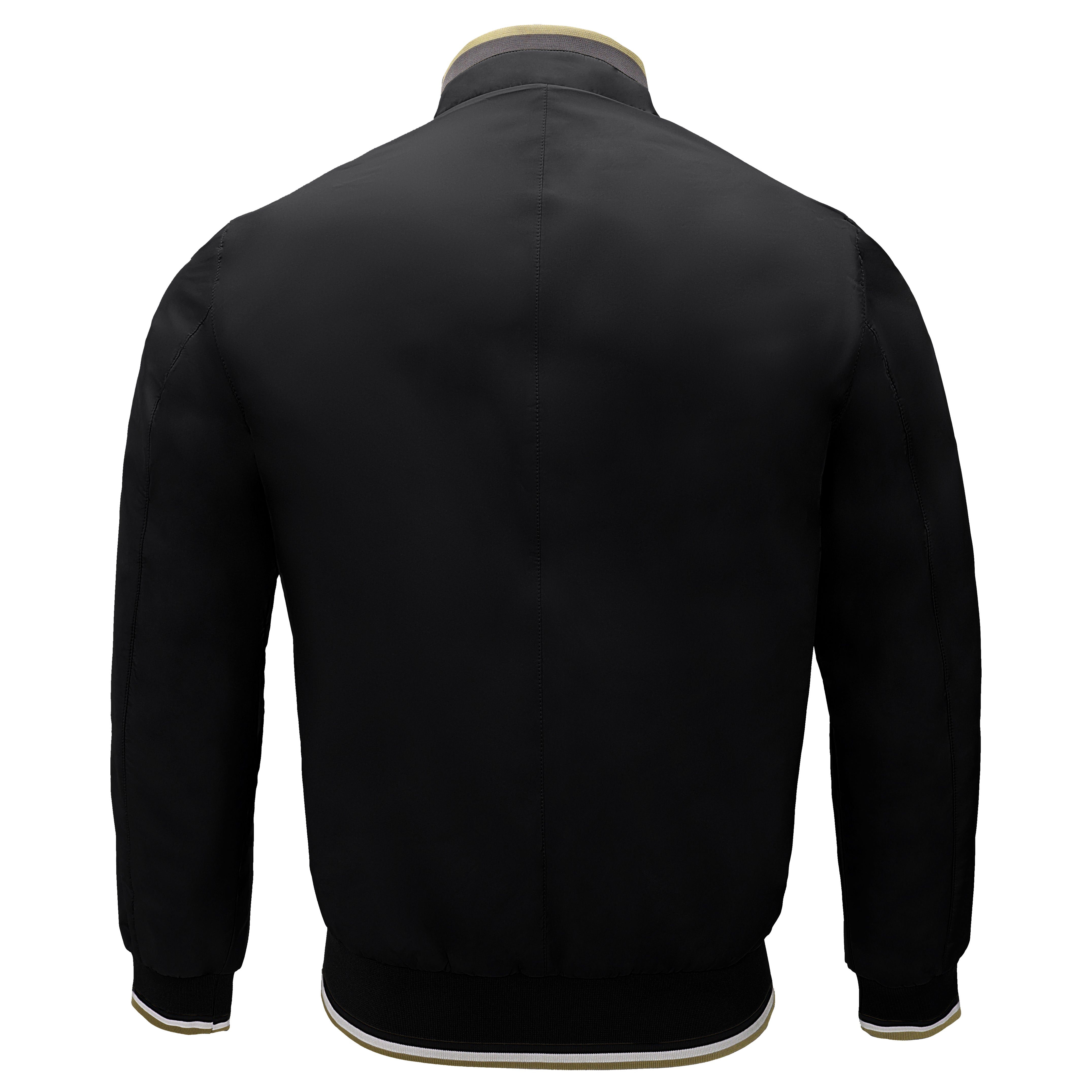 Classic Solid Soft Touch Bomber | BPJ610 Black