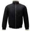 Classic Solid Soft Touch Bomber | BPJ610 Black