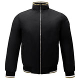 Classic Solid Soft Touch Bomber | BPJ610 Black