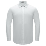 Zenith Zip Shirt WHITE