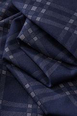 Barocco Nexus Stitchless Men's Long Sleeve Shirt - Navy