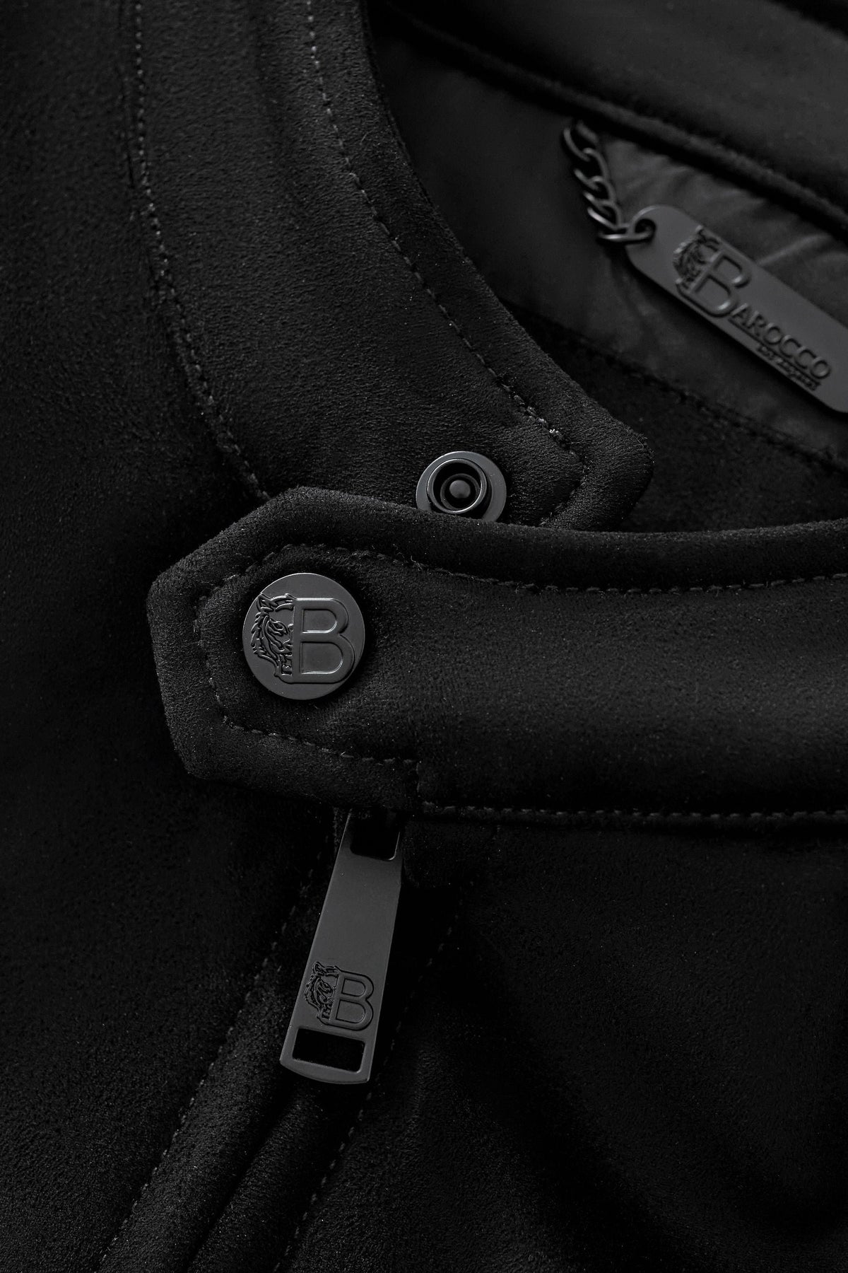 Barocco Helix Dual-Zip Men's Performance Jacket - Black