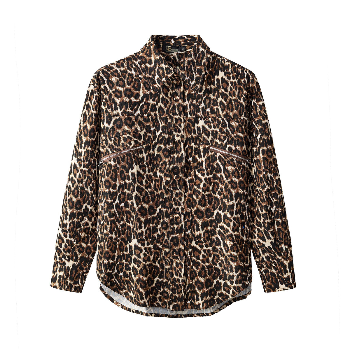 Barocco Leopard Statement Men's Jacket - Leopard