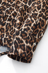 Barocco Leopard Statement Men's Jacket - Leopard