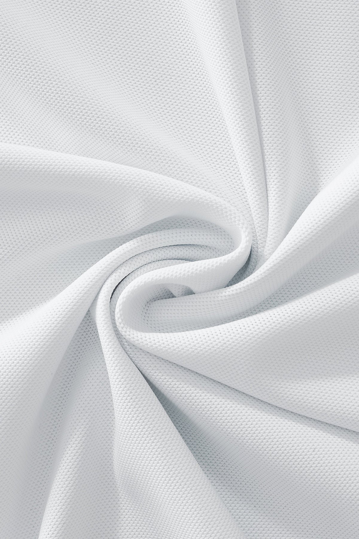 Contrast Trim Performance Polo - El Baron WHITE