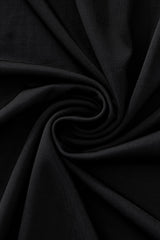 Embossed Placket Performance Polo – El Baron BLACK