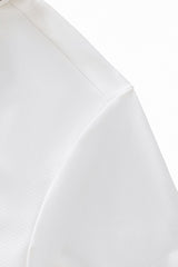 Contrast Trim Detail Polo – El Baron WHITE