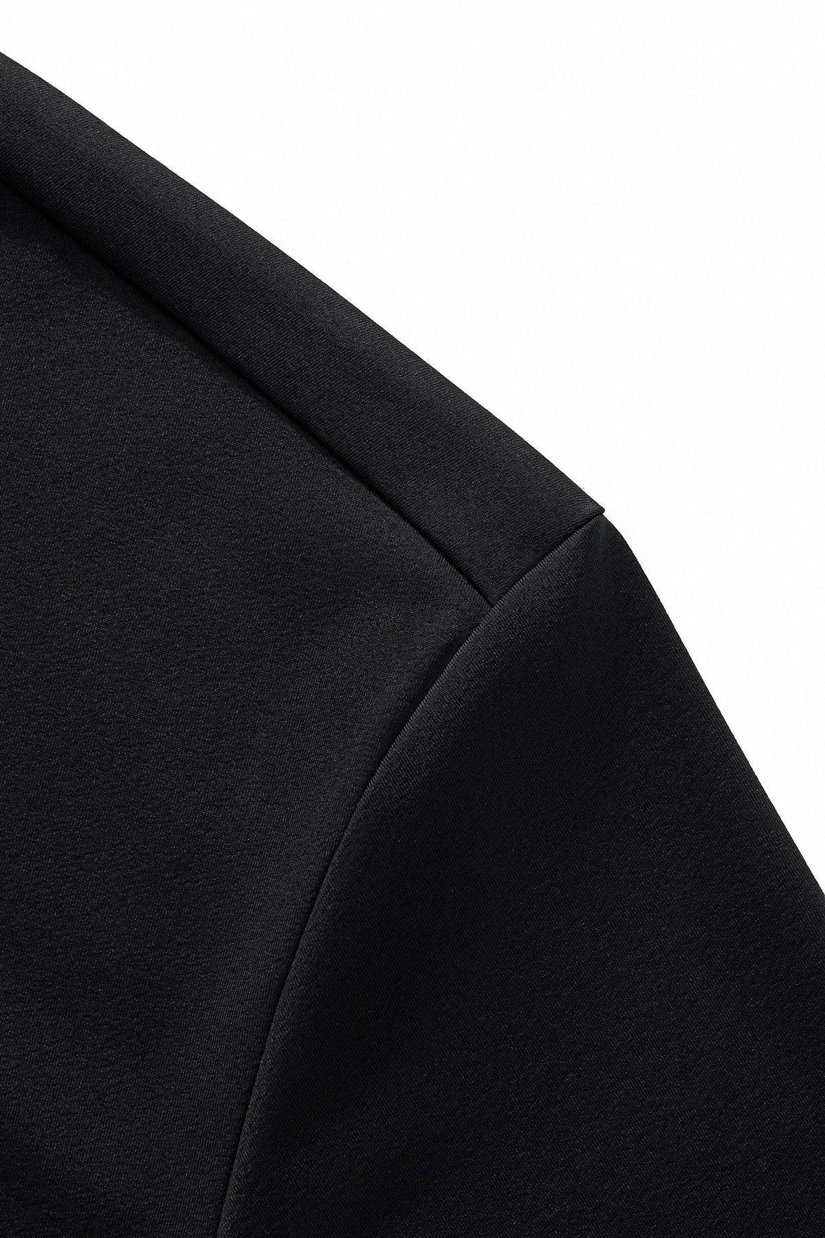 El Baron Stripe Collar Men's Performance Polo - Black