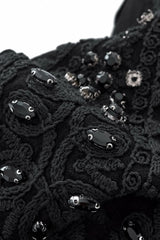 Eminence Paisley Denim Pant – Century Penthouse BLACK