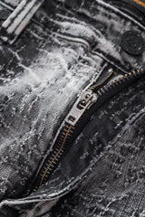 Sanctum Cross Denim Pant – Century Penthouse GREY