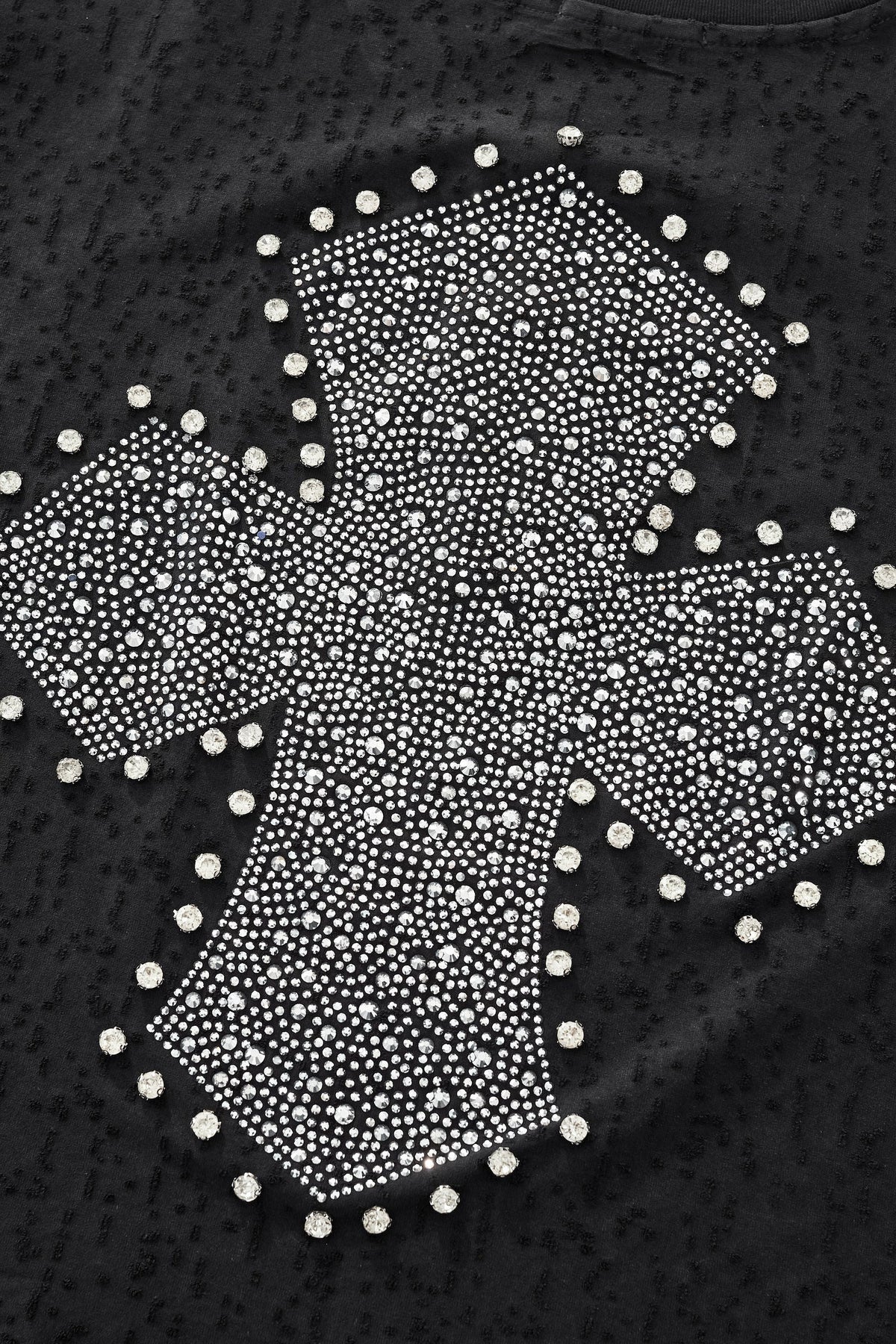 Sanctum Cross Short Set – Century Penthouse BLACK/SILVER