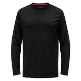 PERFECT TIMING LS T-SHIRT - CENTURY PENTHOUSE BLACK